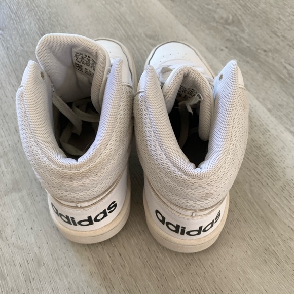 Adidas Hoops 2.0 Mid J 'White Legend Ink' Shoes‎ - Picture 3 of 8